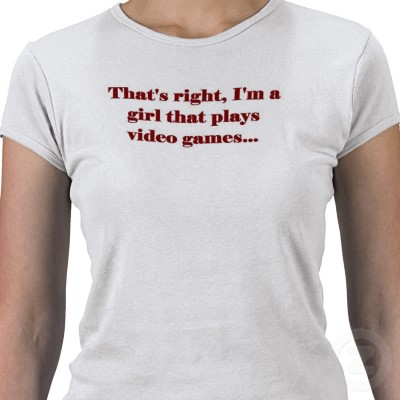 Gameuse T-shirt jeux vidéo